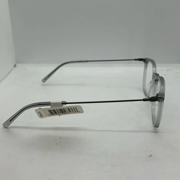 Walmart Men's Rx'able Eyeglasses, Mv003 Ademote, Crystal, 53-18-145 - Picture 3 of 6